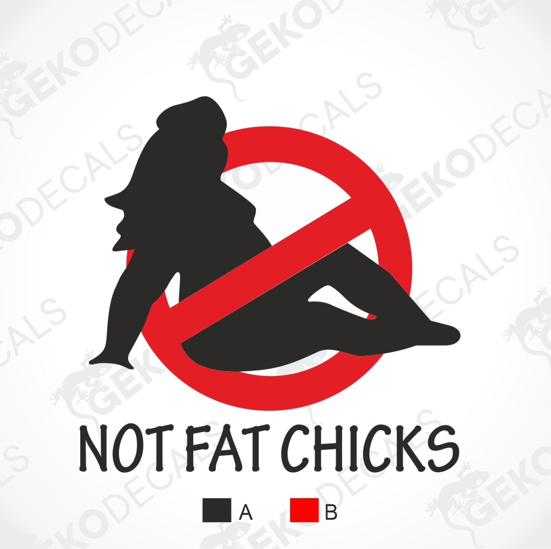 NO FAT CHICKS