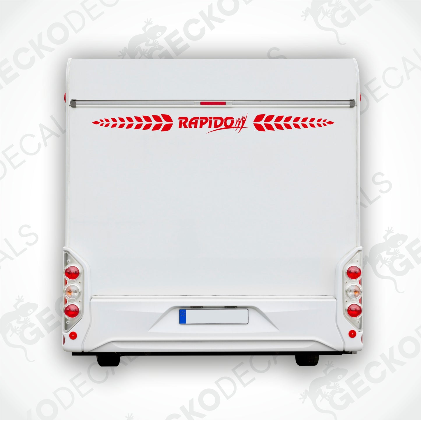 RAPIDO REAR DECAL