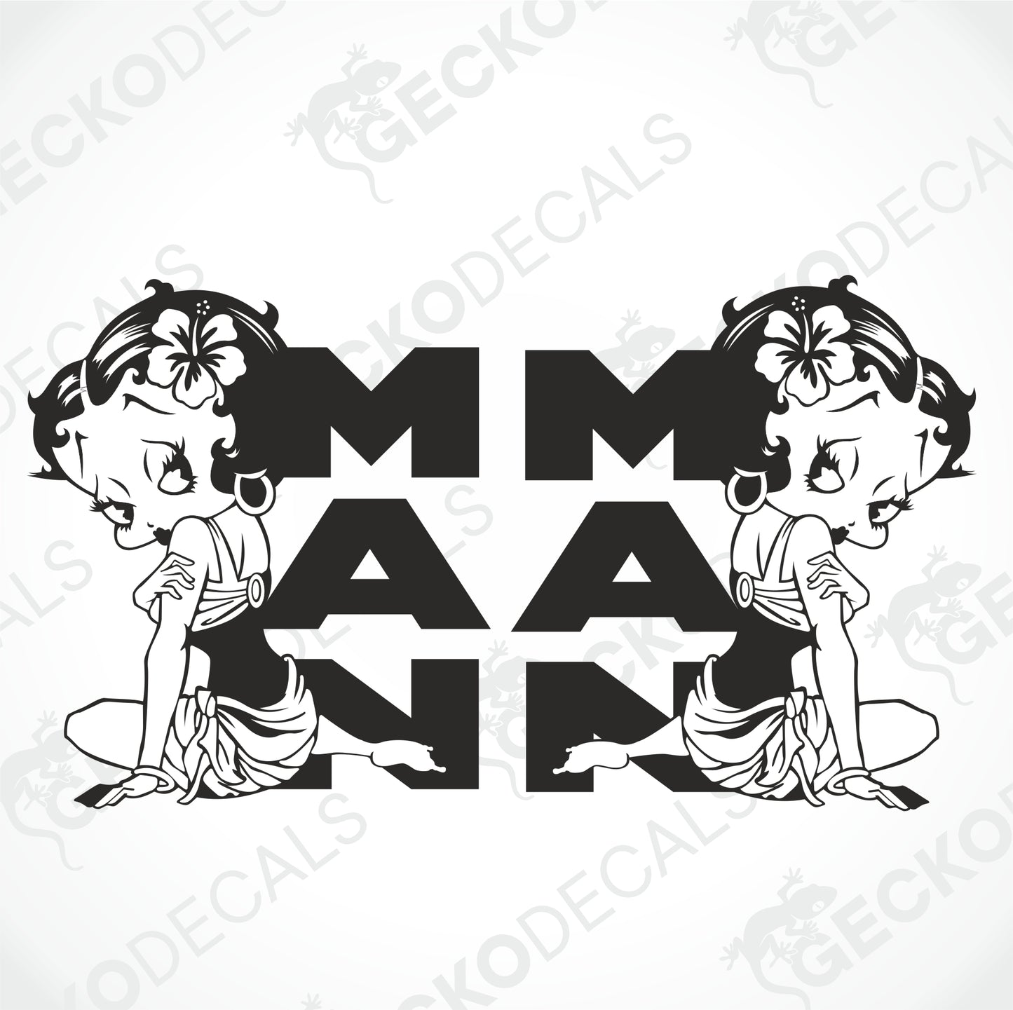 MAN BETTY BOOP