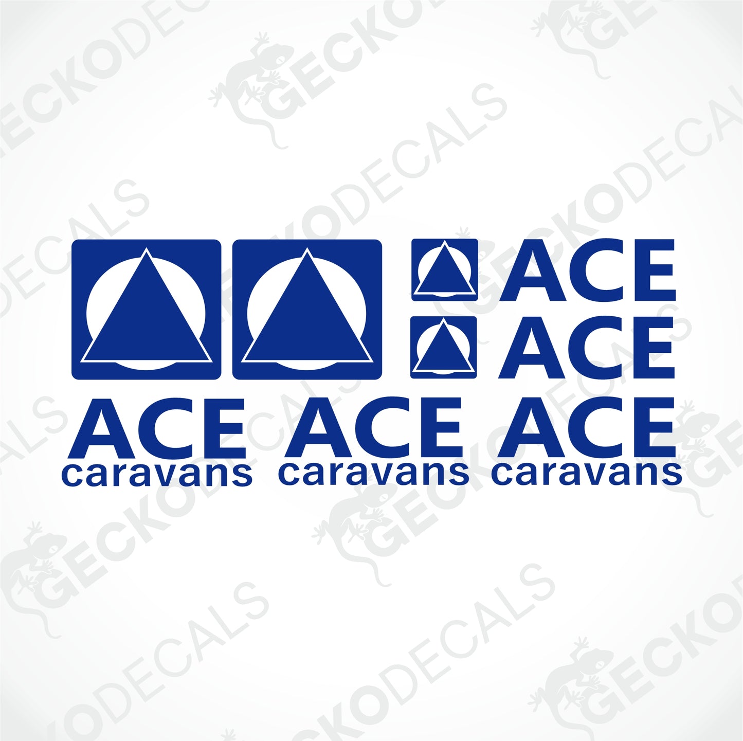 ACE CARAVANS LOGO SET