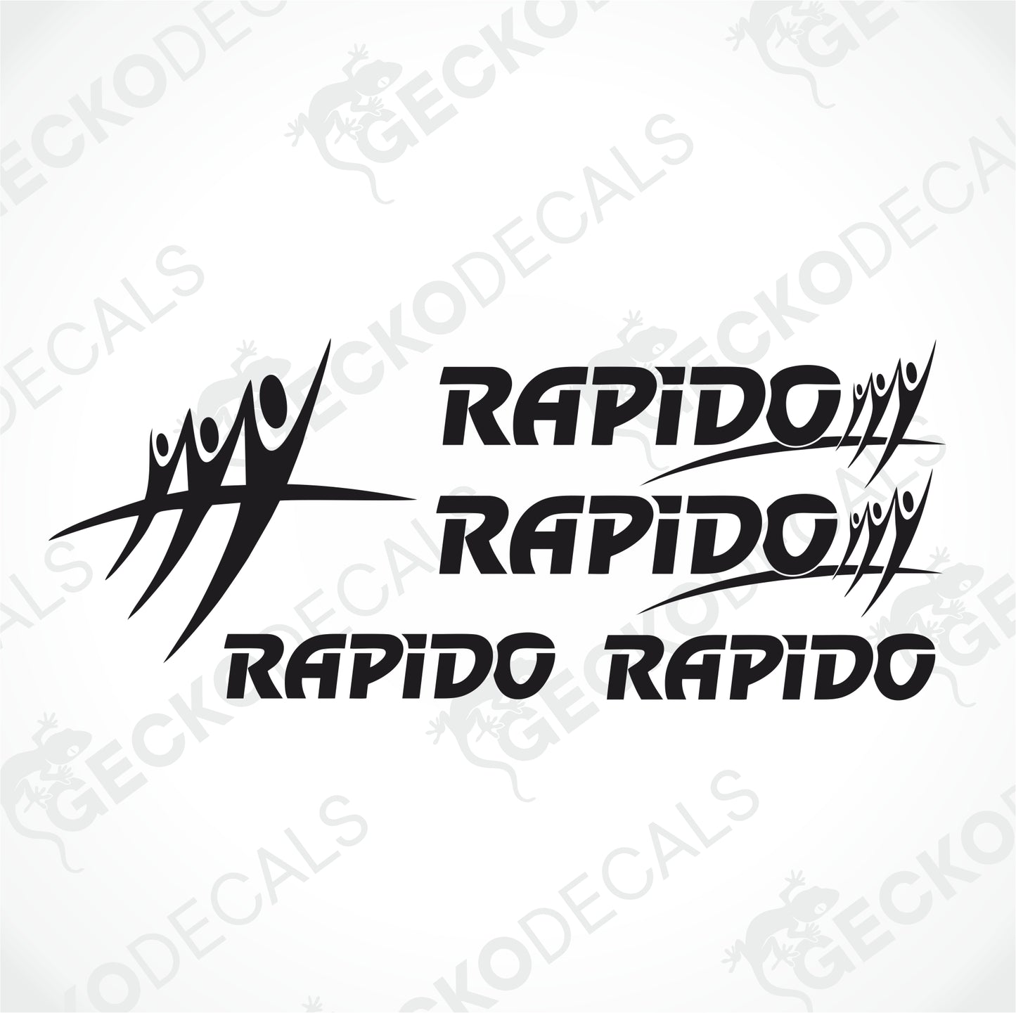 RAPIDO HUSVAGNSLOGOTYPSATS