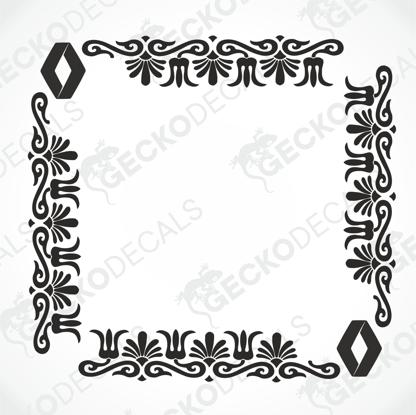 RENAULT SIDE WINDOW DECALS
