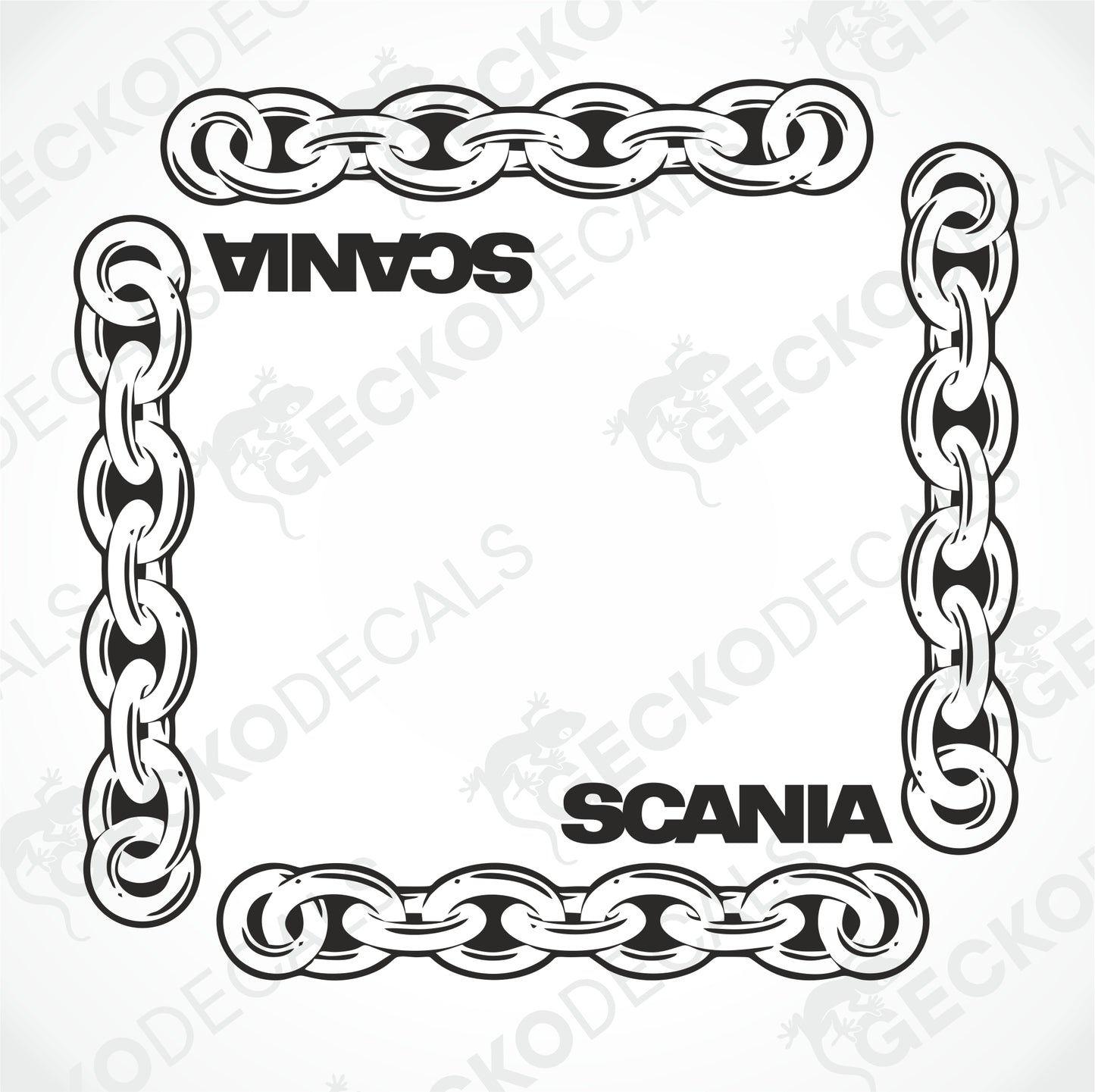 SCANIA SIDORUTSDEKALER