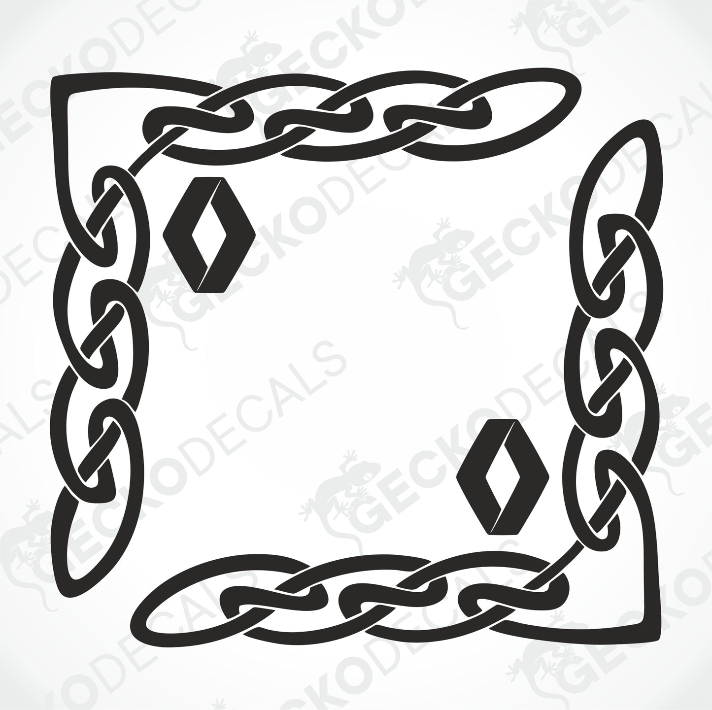 RENAULT SIDE WINDOW DECALS