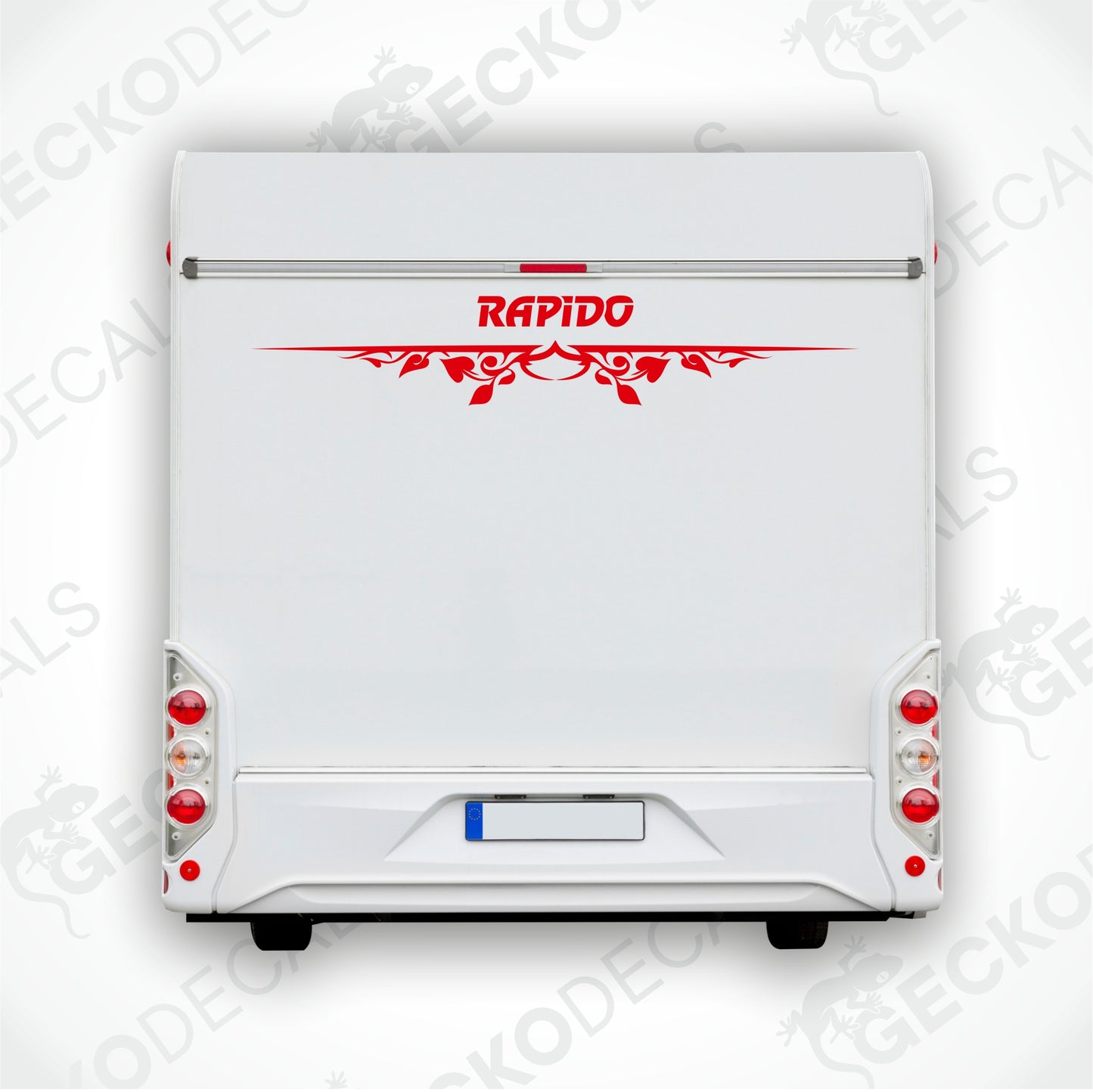 RAPIDO REAR DECAL
