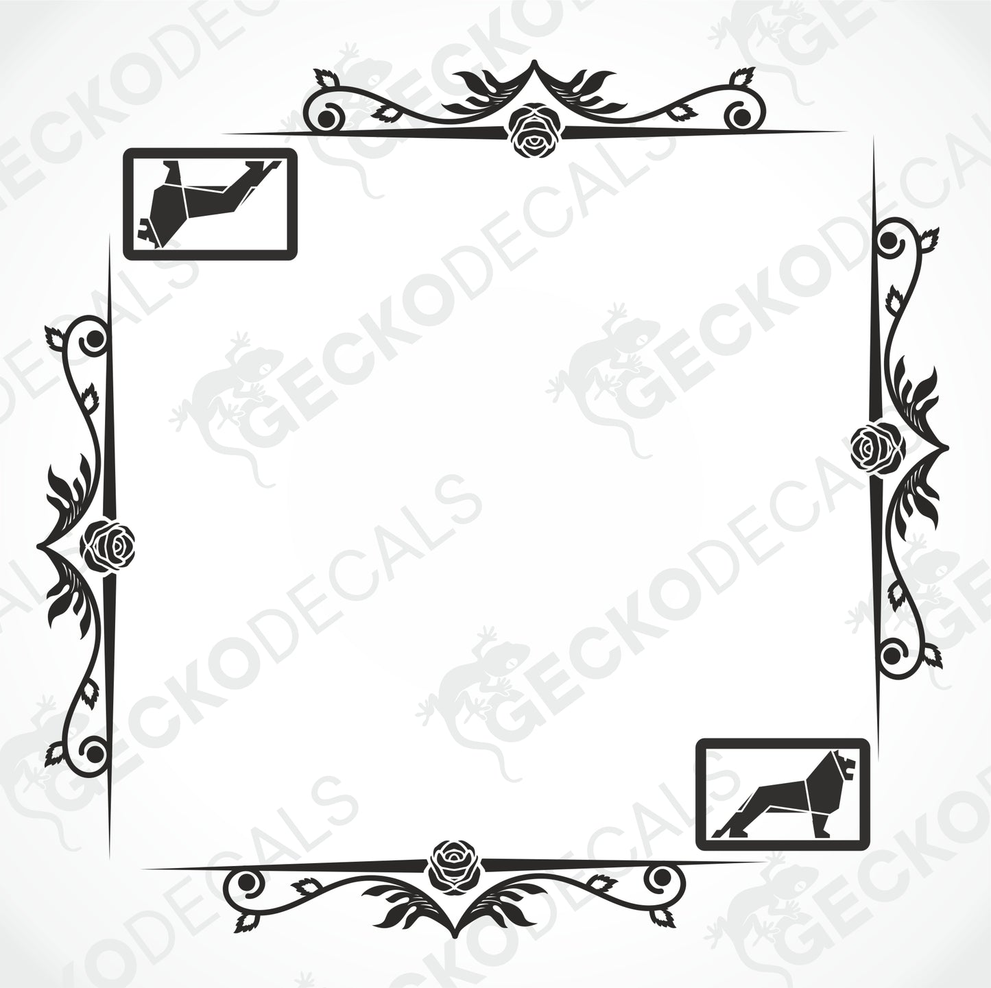 MAN SIDE WINDOW DECALS