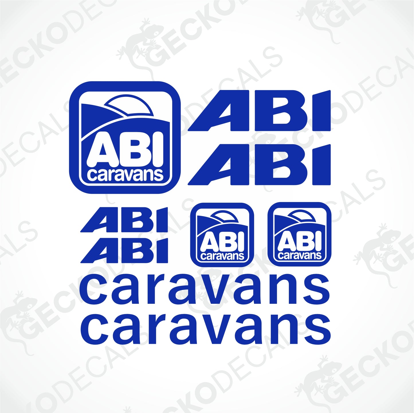 ABI CARAVANS LOGOTYPUPPSÄTTNING