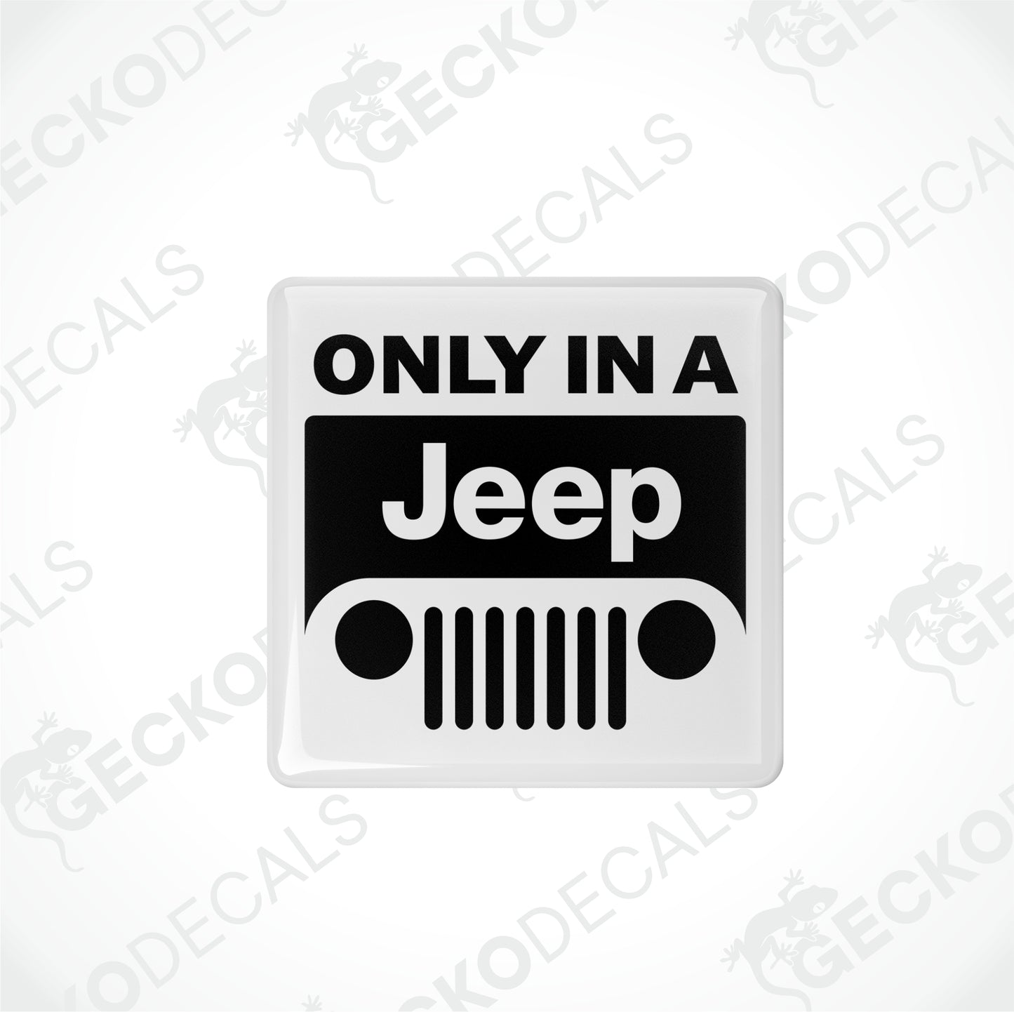 ENDAST I EN JEEP