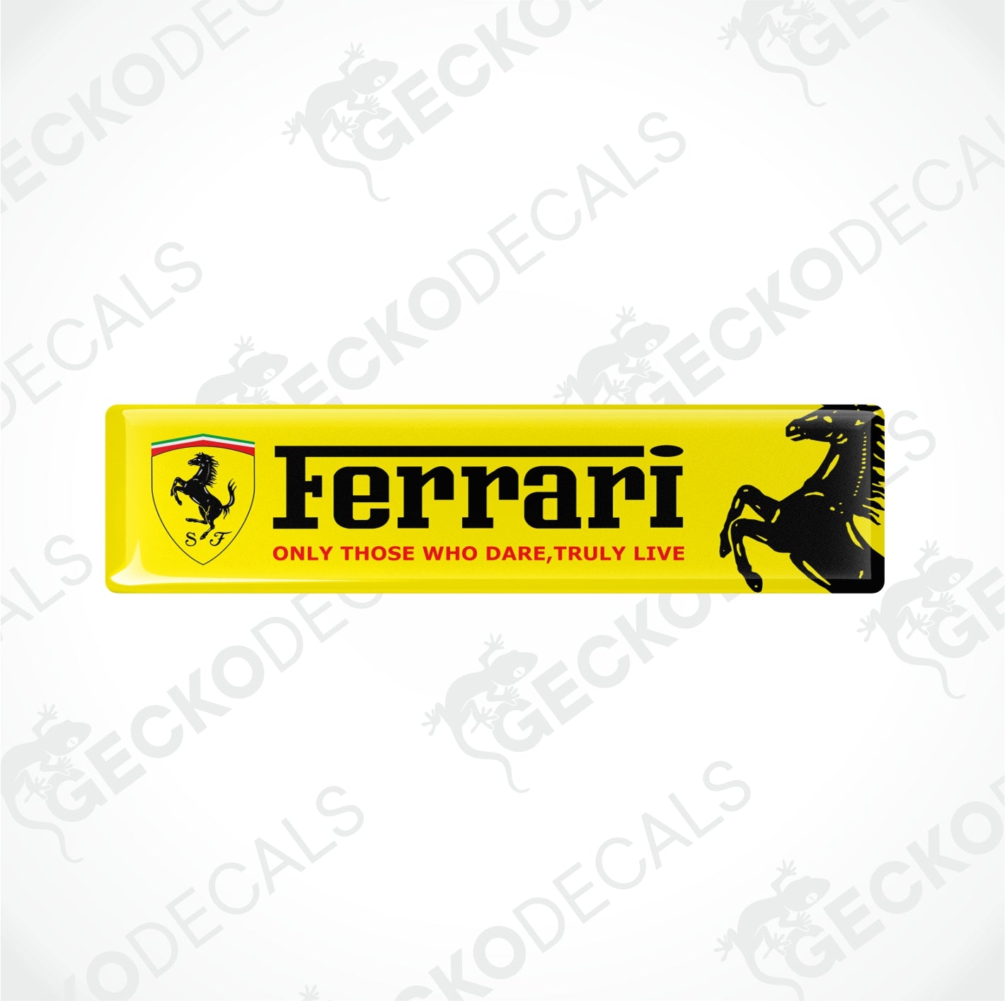 FERRARI ENDAST DE SOM VÅGAR, LEVER VERKLIGEN