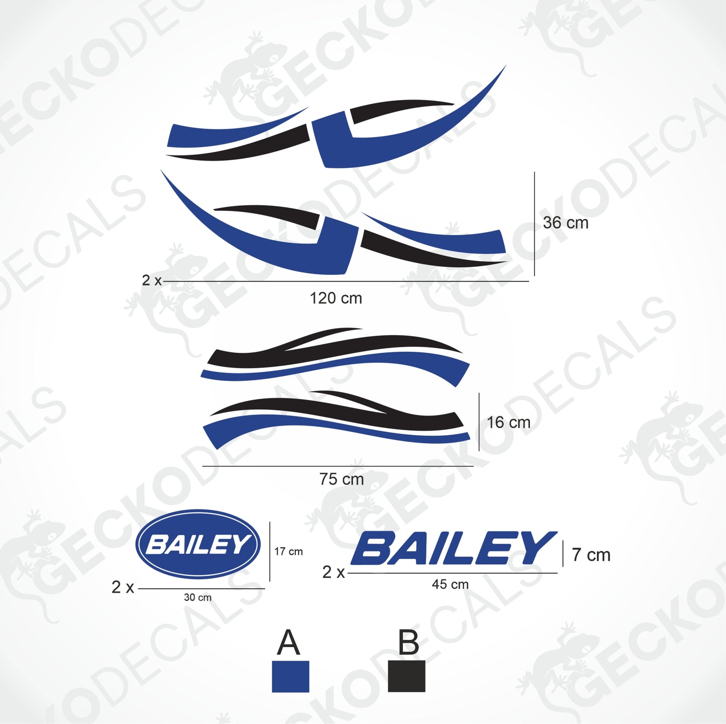 BAILEY DECORATION SET