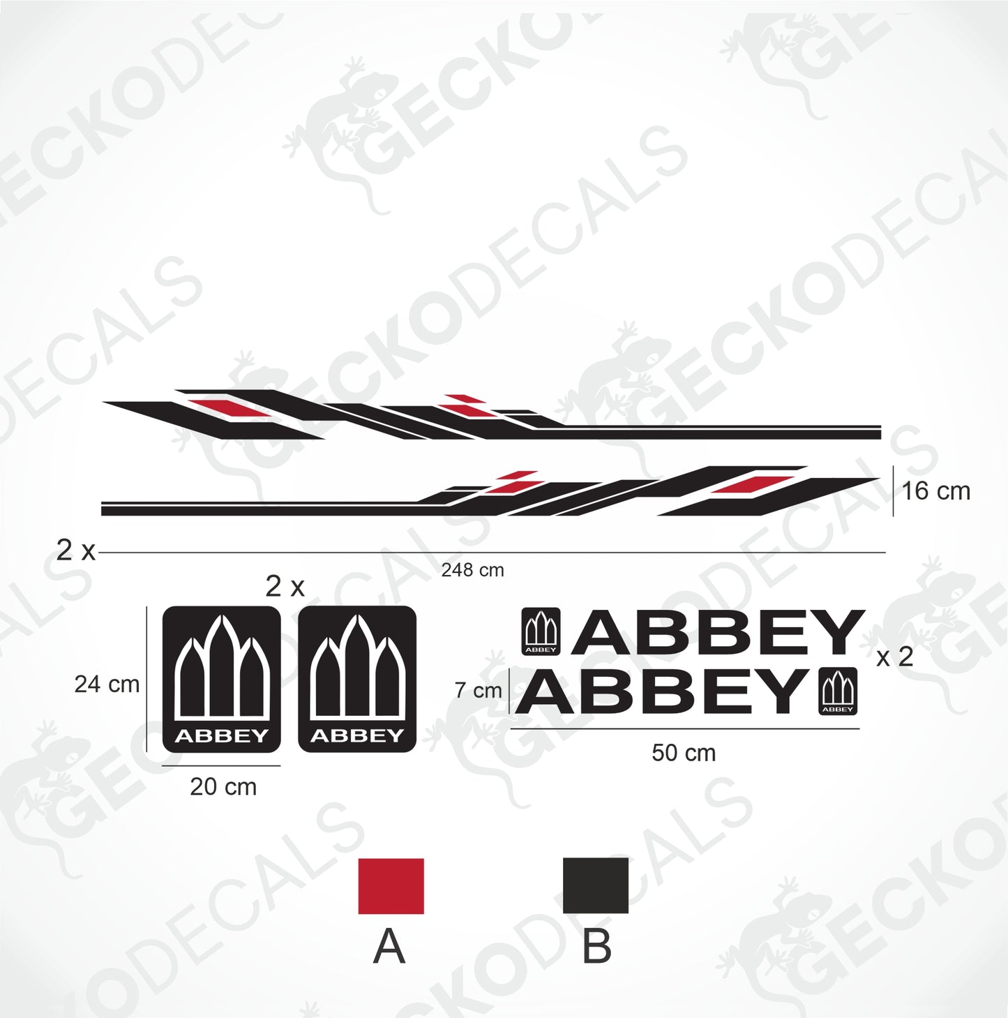 ABBEY DEKORATIONSPAKET
