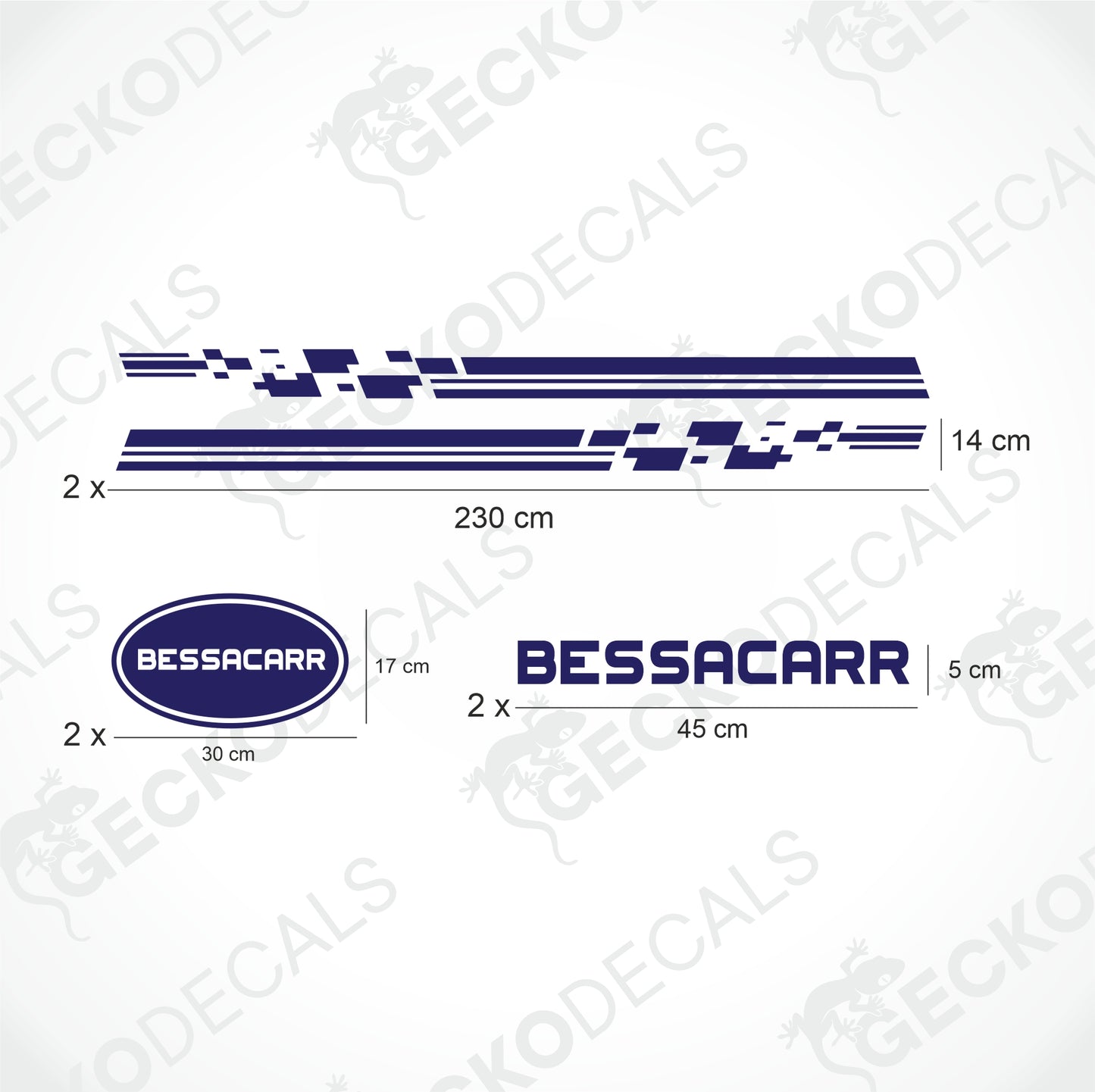 DEKORATIONSSATS BESSACARR