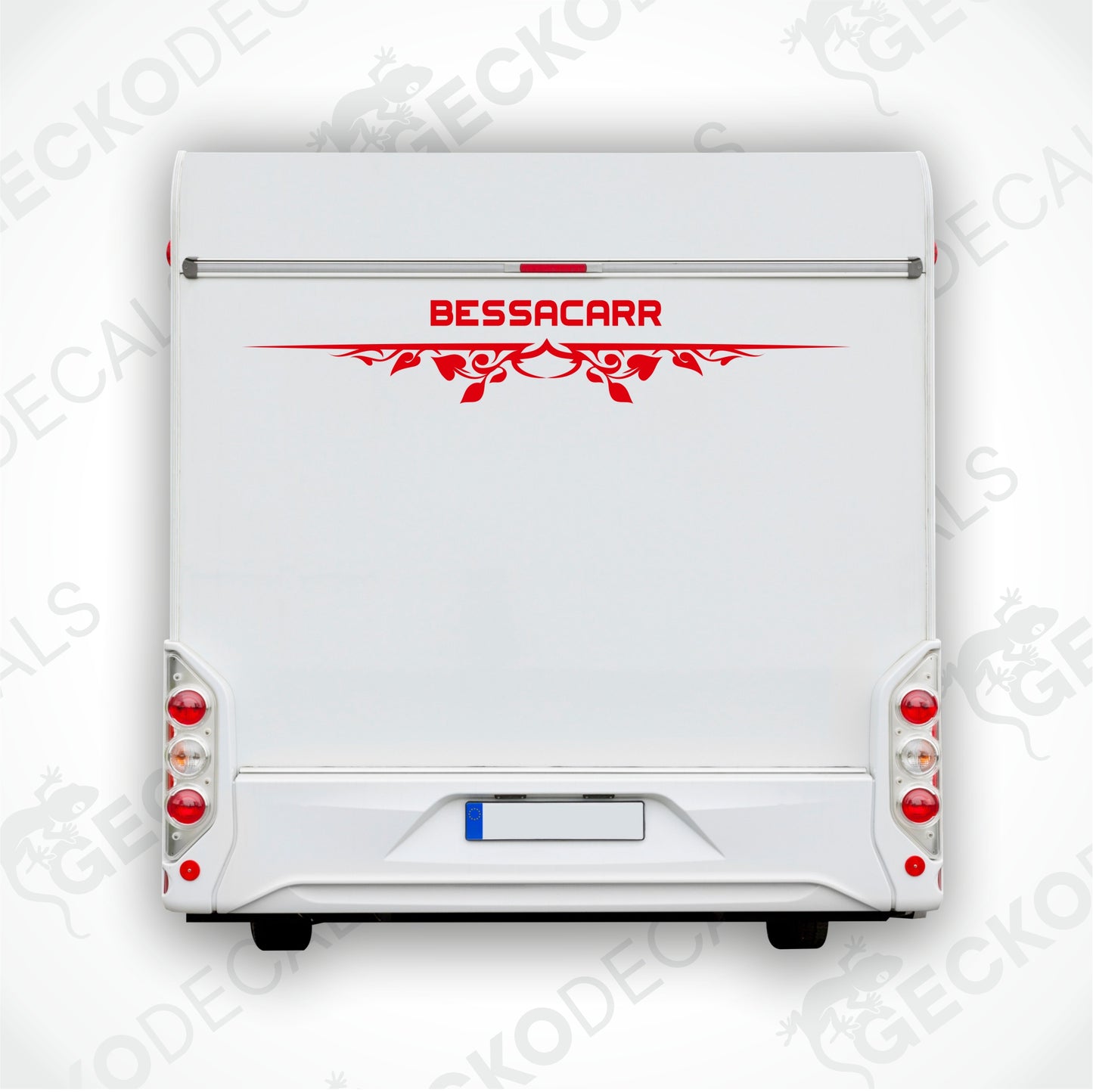 BESSACARR REAR DECAL