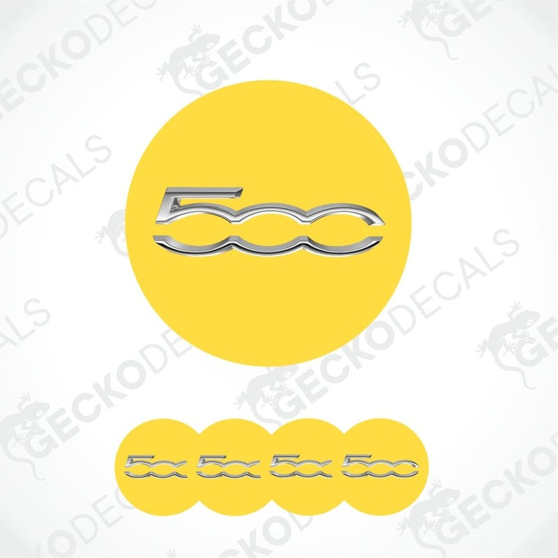 Metallic logo on a yellow circle with 'Gecko Decals' branding.