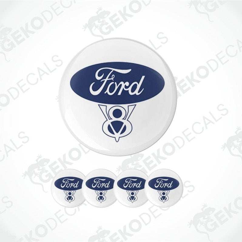 Ford logo decal on a white background