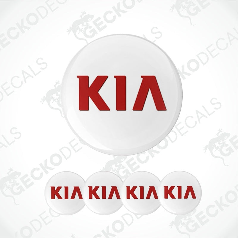 Red 'KIA' logo on white buttons with a branded watermark.