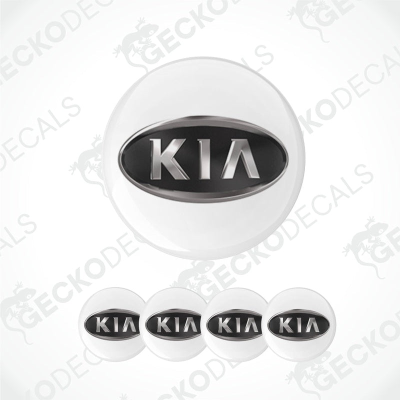 Kia logo on a white background with multiple instances of the logo.