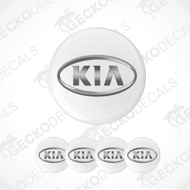 Kia logo on a white background with multiple instances of the logo.