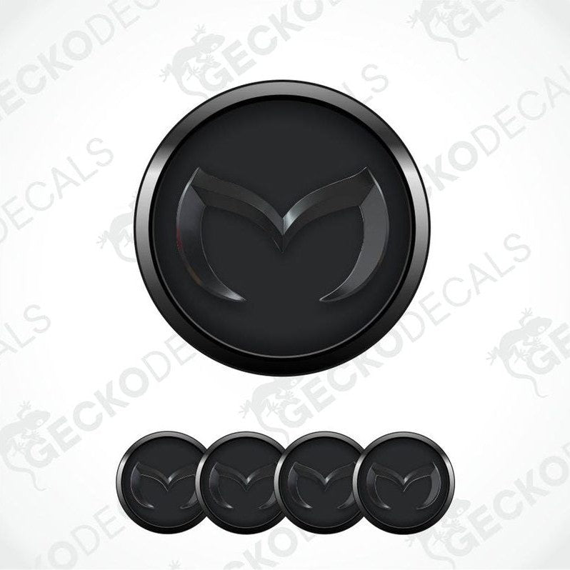 Black car emblem with a white background