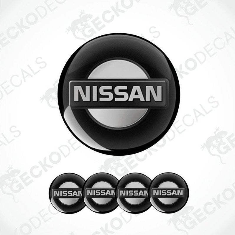 Nissan logo and branding on a white background