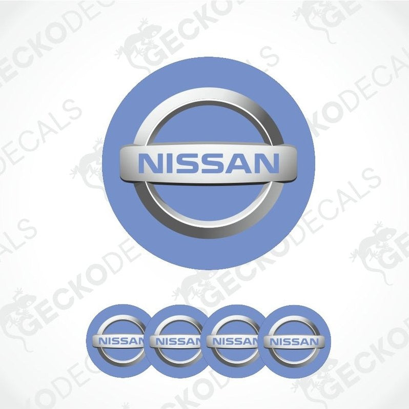Nissan logo and branding on a white background with 'Decal' watermark.
