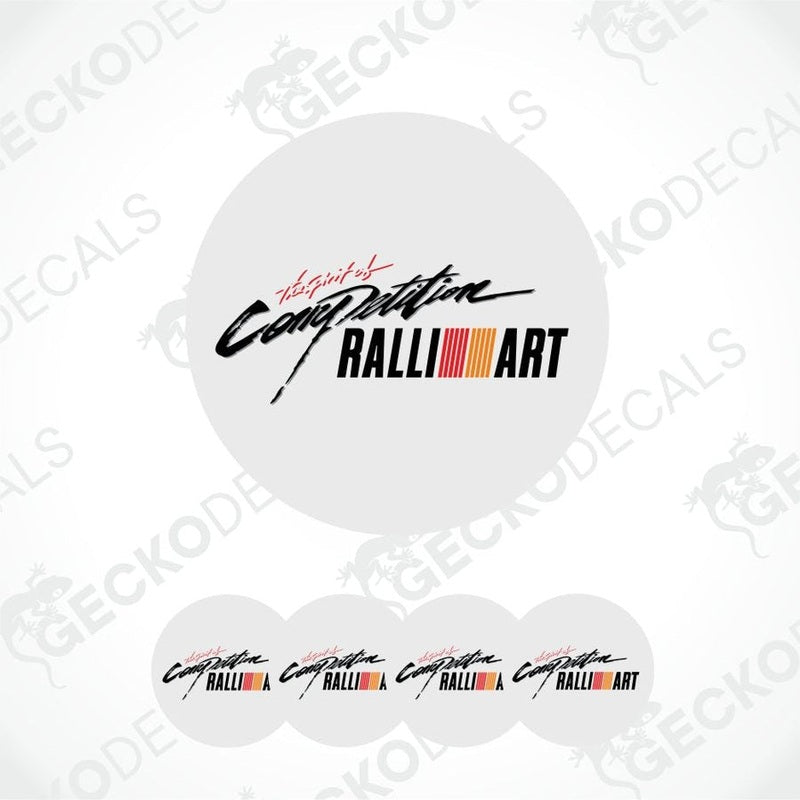 Ralli Art logo on a white background with multiple instances of the logo.