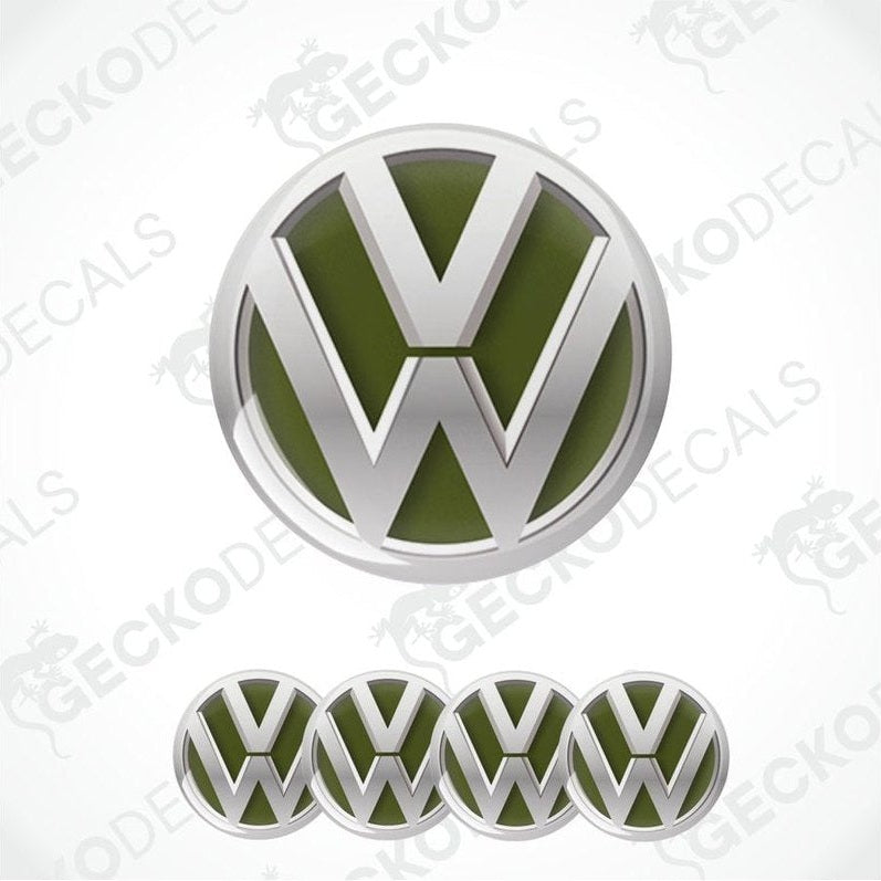 Volkswagen logo and text on a white background