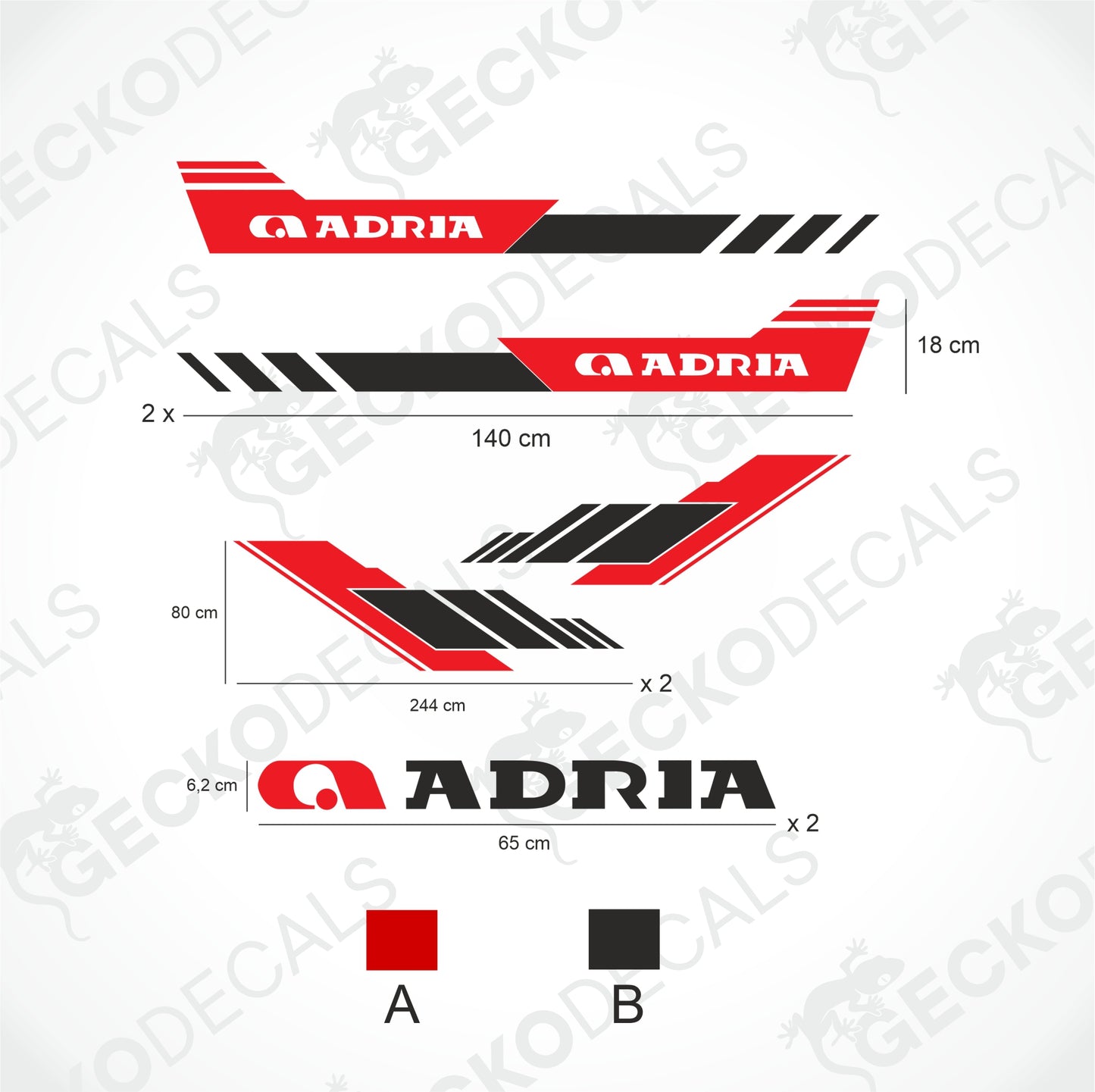 ADRIA DEKORATIONSSATS
