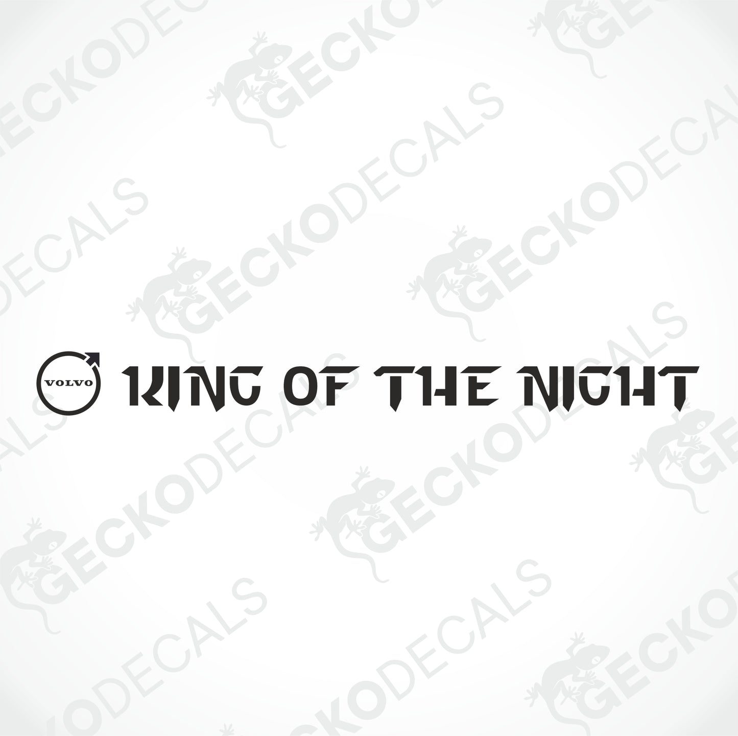 VOLVO KING OF THE NIGHT WINDSCREEN