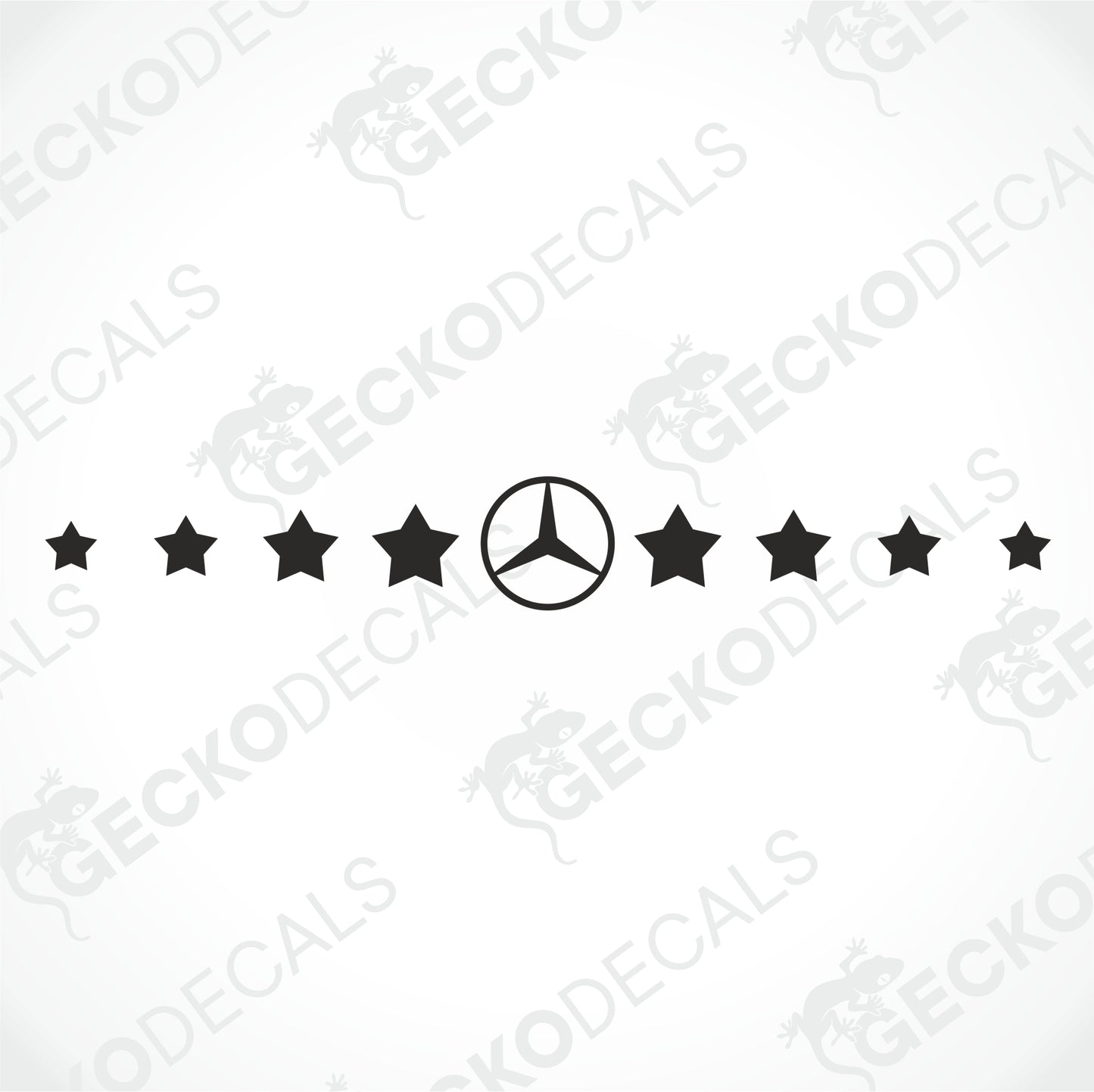 MERCEDES-BENZ STARS WINDSCREEN