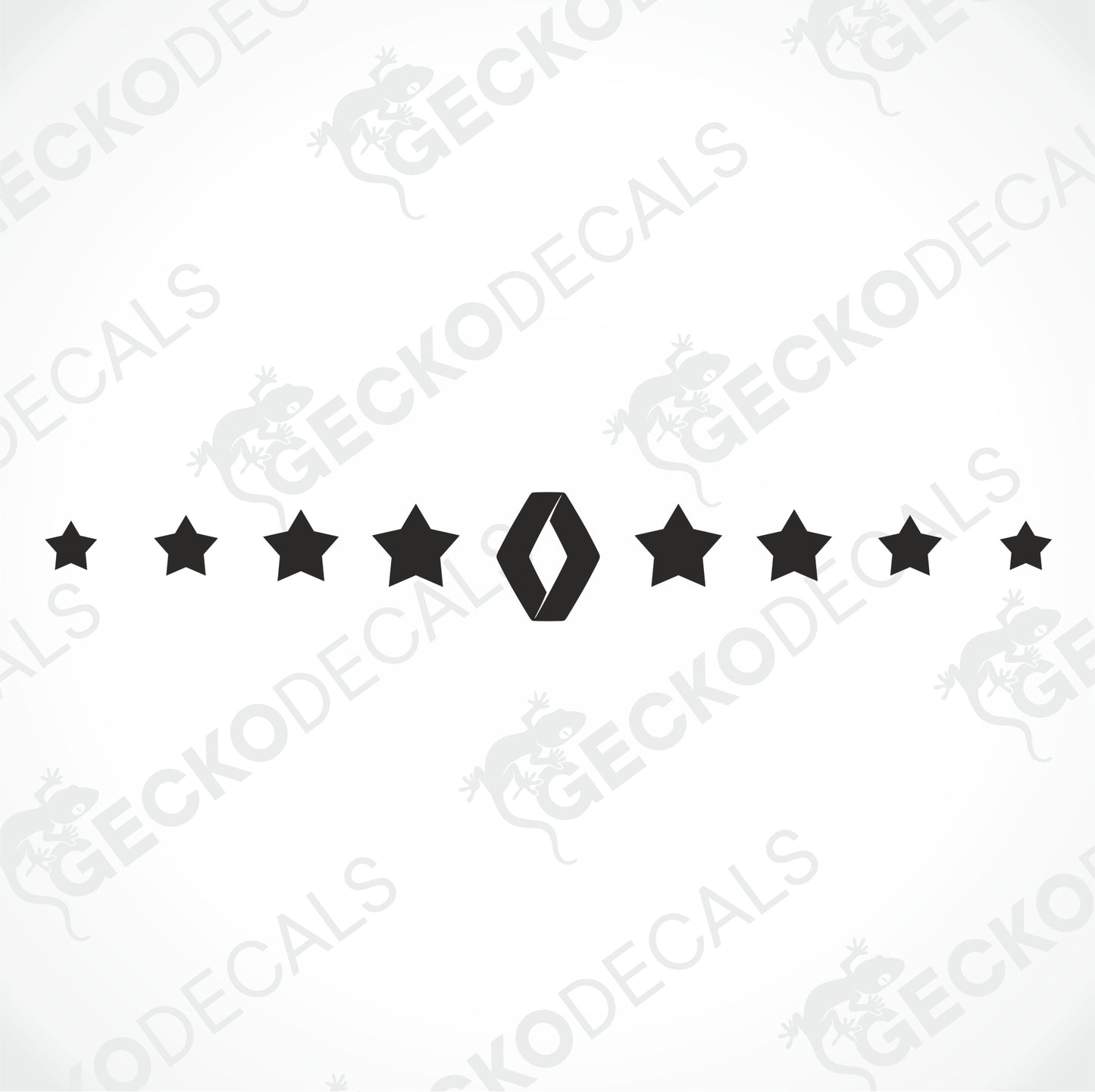 RENAULT STARS WINDSCREEN