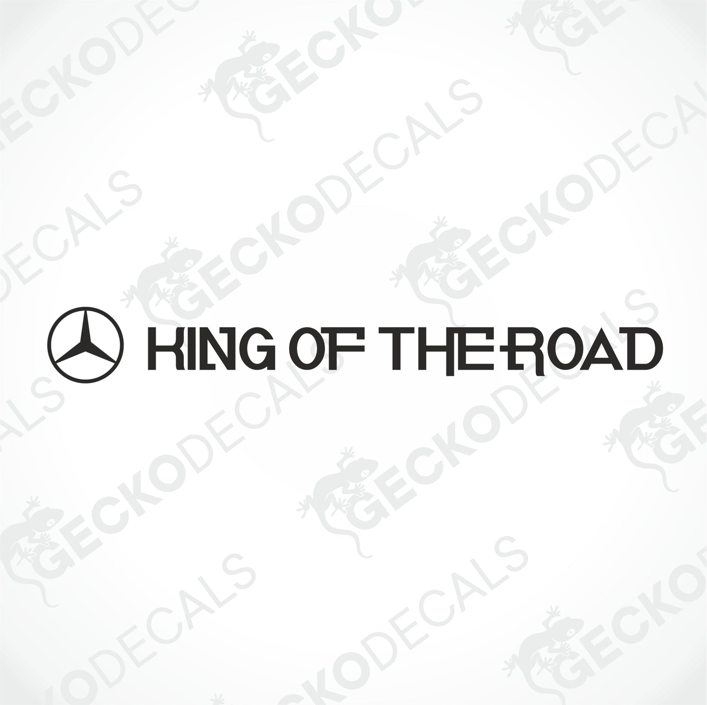 MERCEDES-BENZ KING OF THE ROAD WINDSCREEN