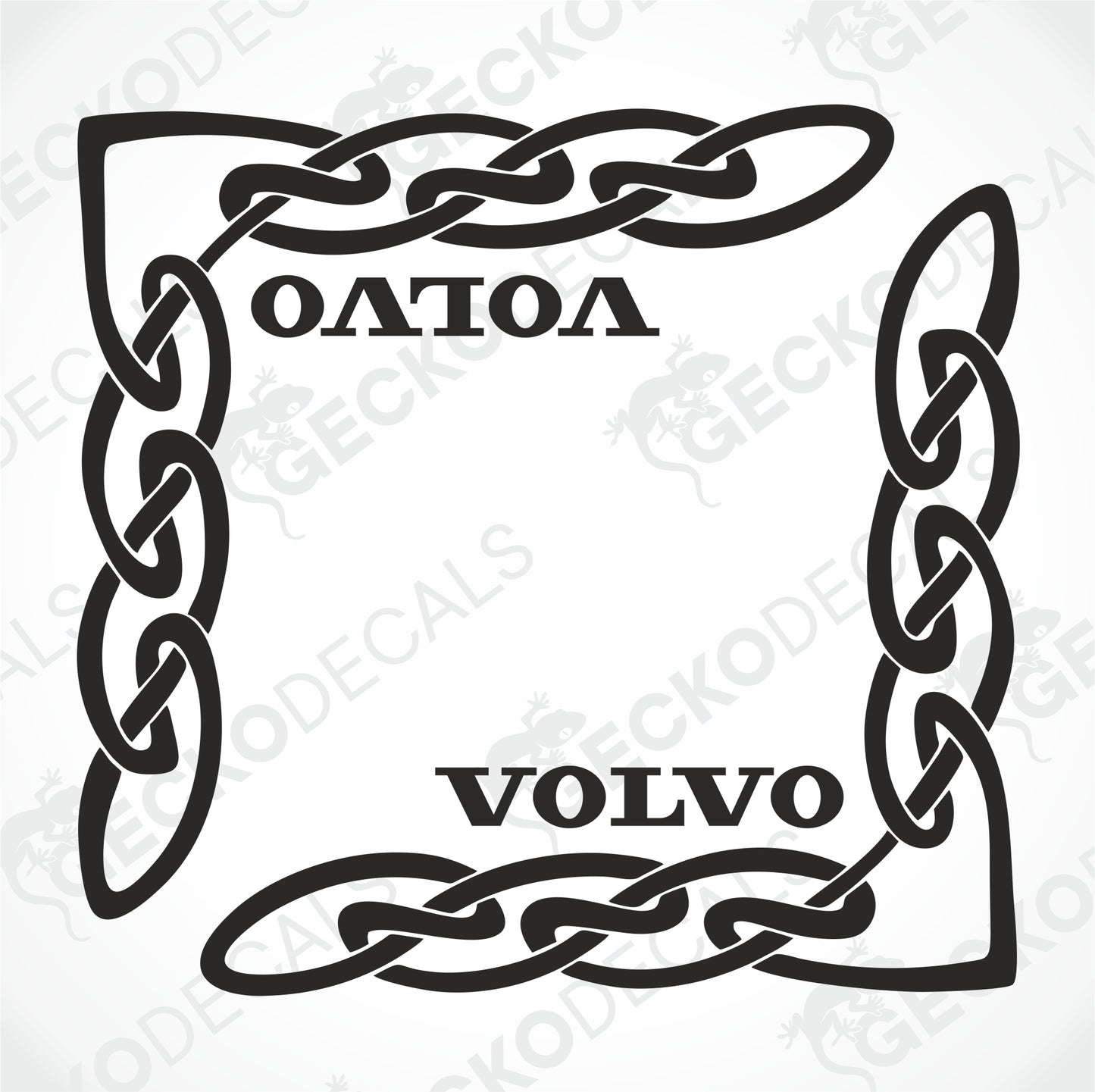 VOLVO SIDE WINDOW DECALS