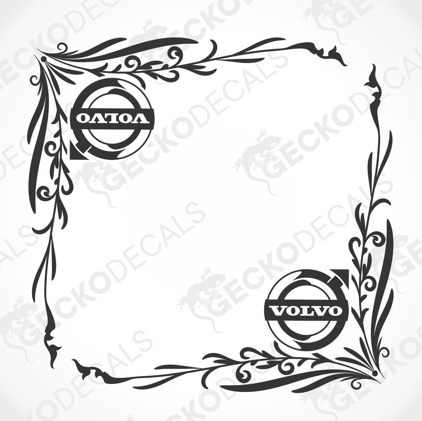 VOLVO SIDE WINDOW DECALS