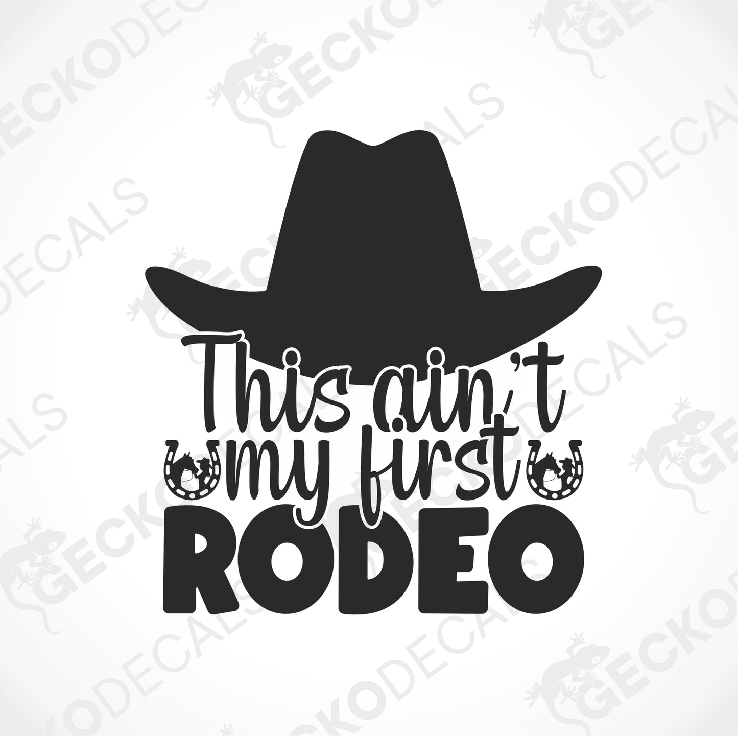 THIS AIN'T MY FIRST RODEO