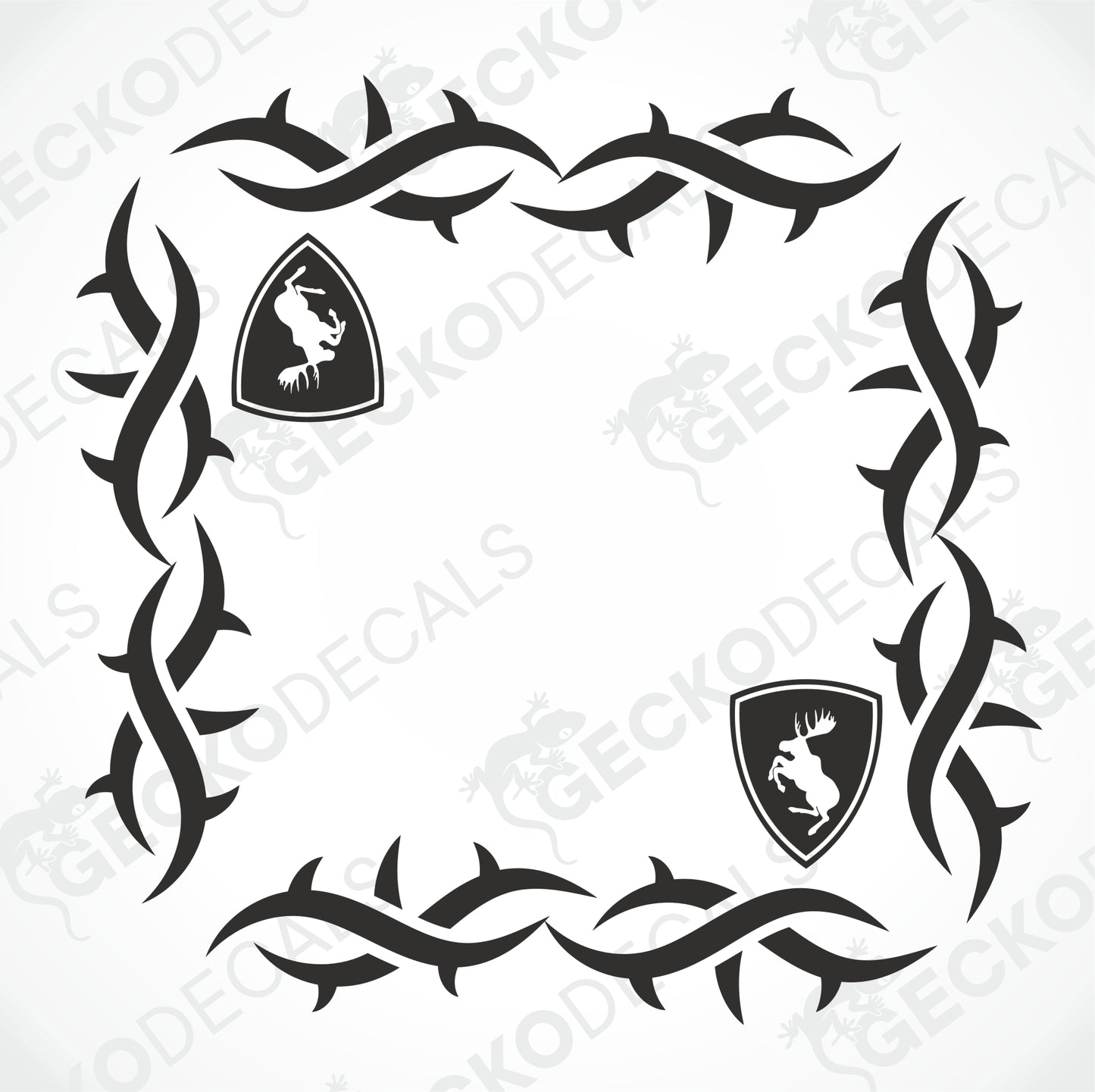 VOLVO TRIBAL SIDE WINDOW DECALS