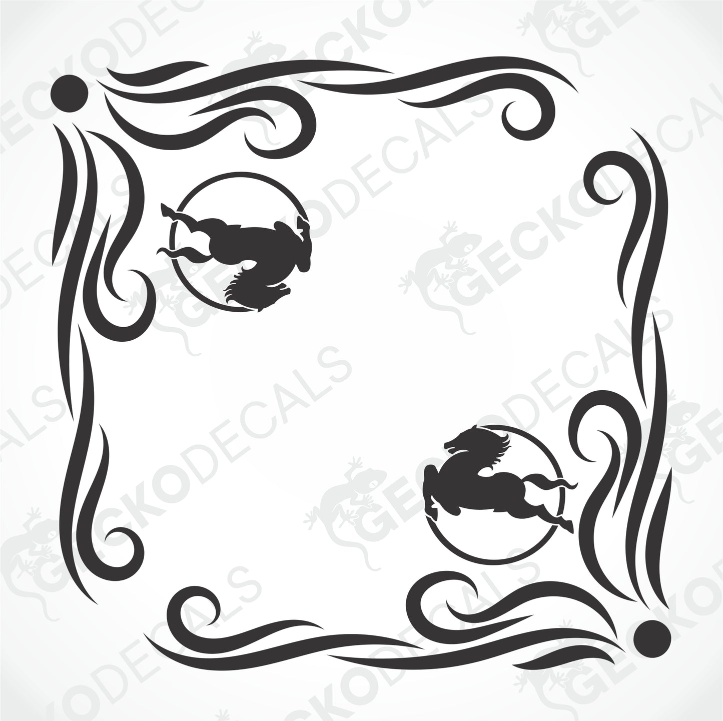IVECO SIDE WINDOW DECALS