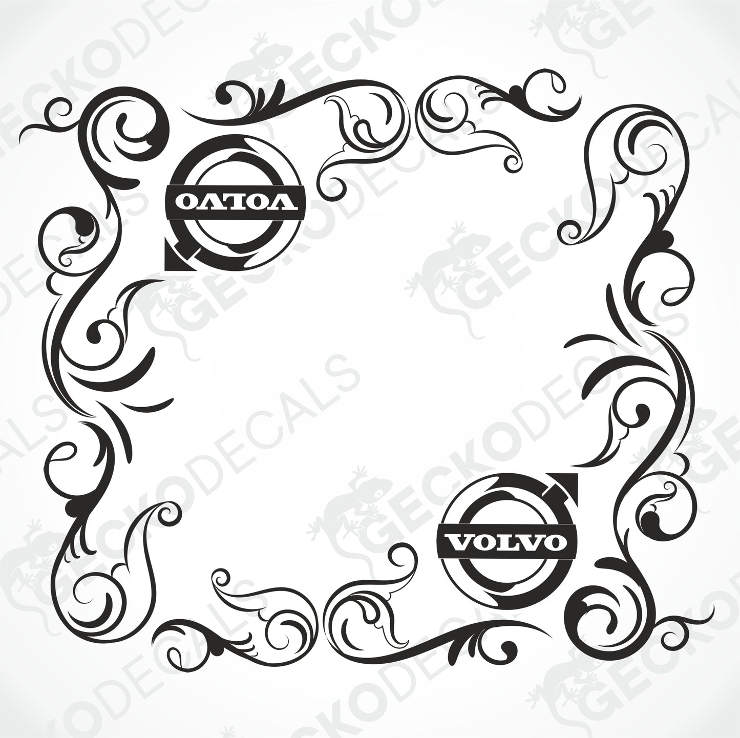 VOLVO SIDE WINDOW DECALS