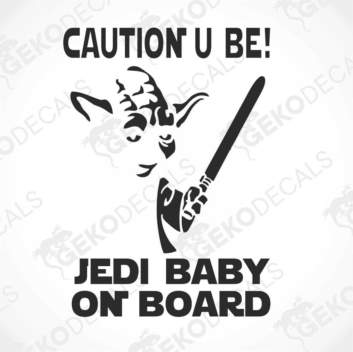JEDI-BEBIS I BILEN