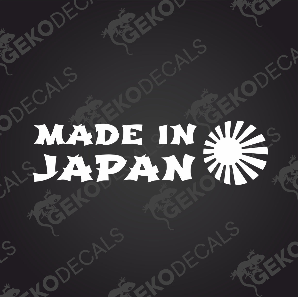 MADE IN JAPAN