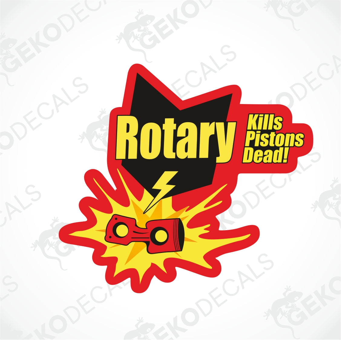 ROTARY KILLS PISTONS DEAD!