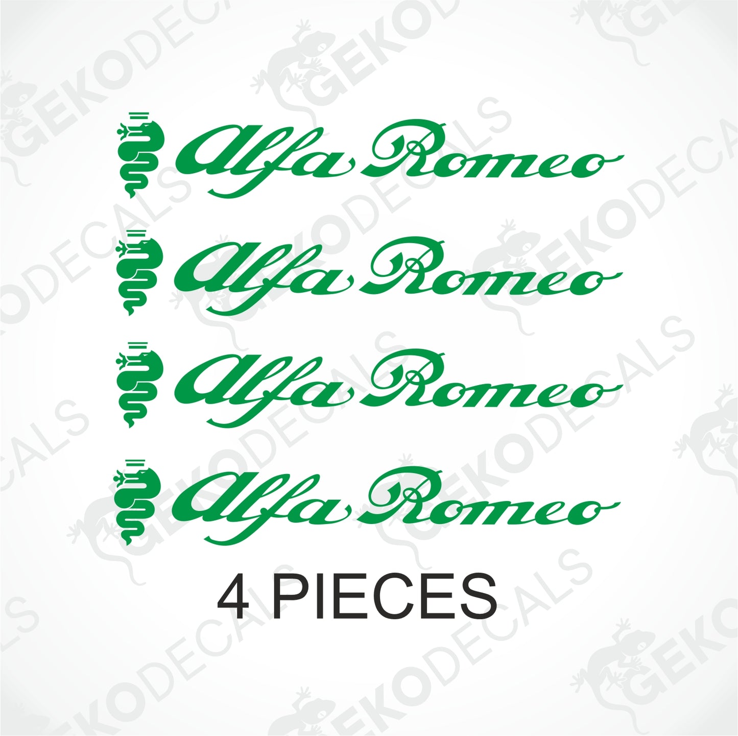 ALFA ROMEO WHEEL DECAL