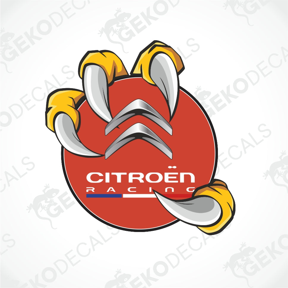 CITROEN NAILS/STIKER SET