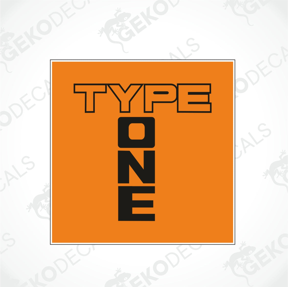TYPE ONE