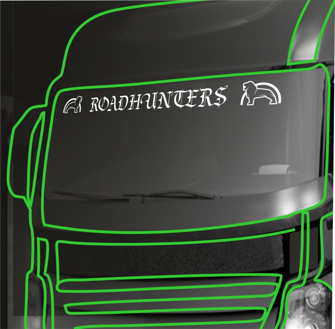 MAN WINDSCREEN