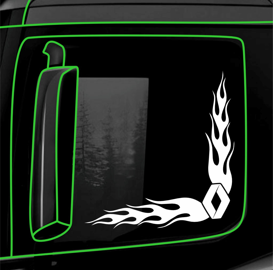 RENAULT WINDOW