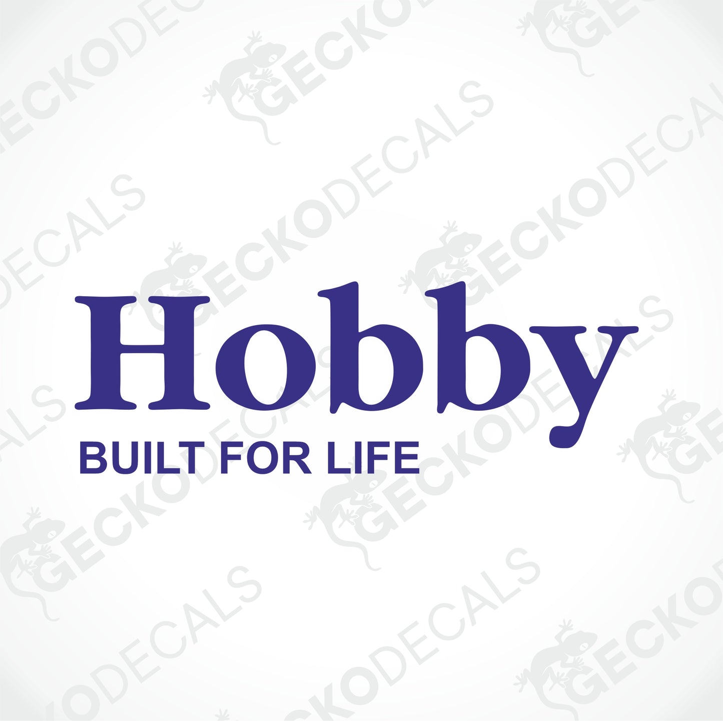 HOBBY BYGGT FÖR LIVET