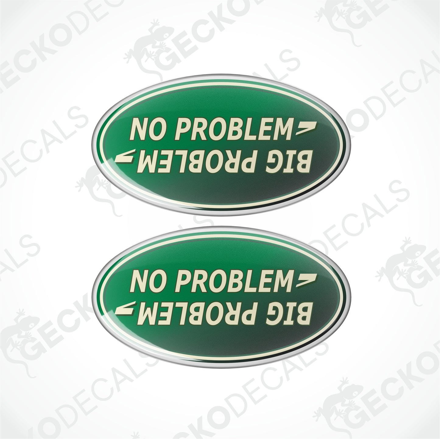 NO PROBLEM BIG PROBLEM