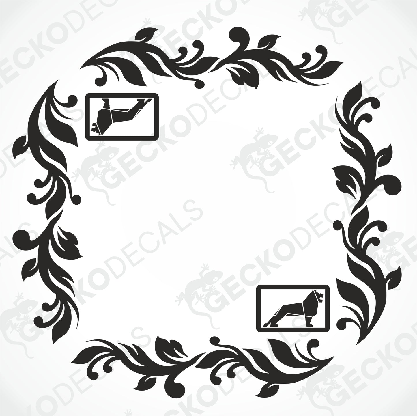 MAN SIDE WINDOW DECALS