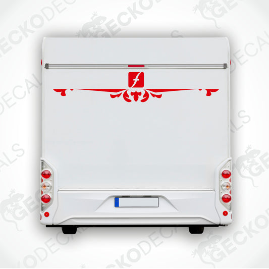 FLEETWOOD REAR DECAL